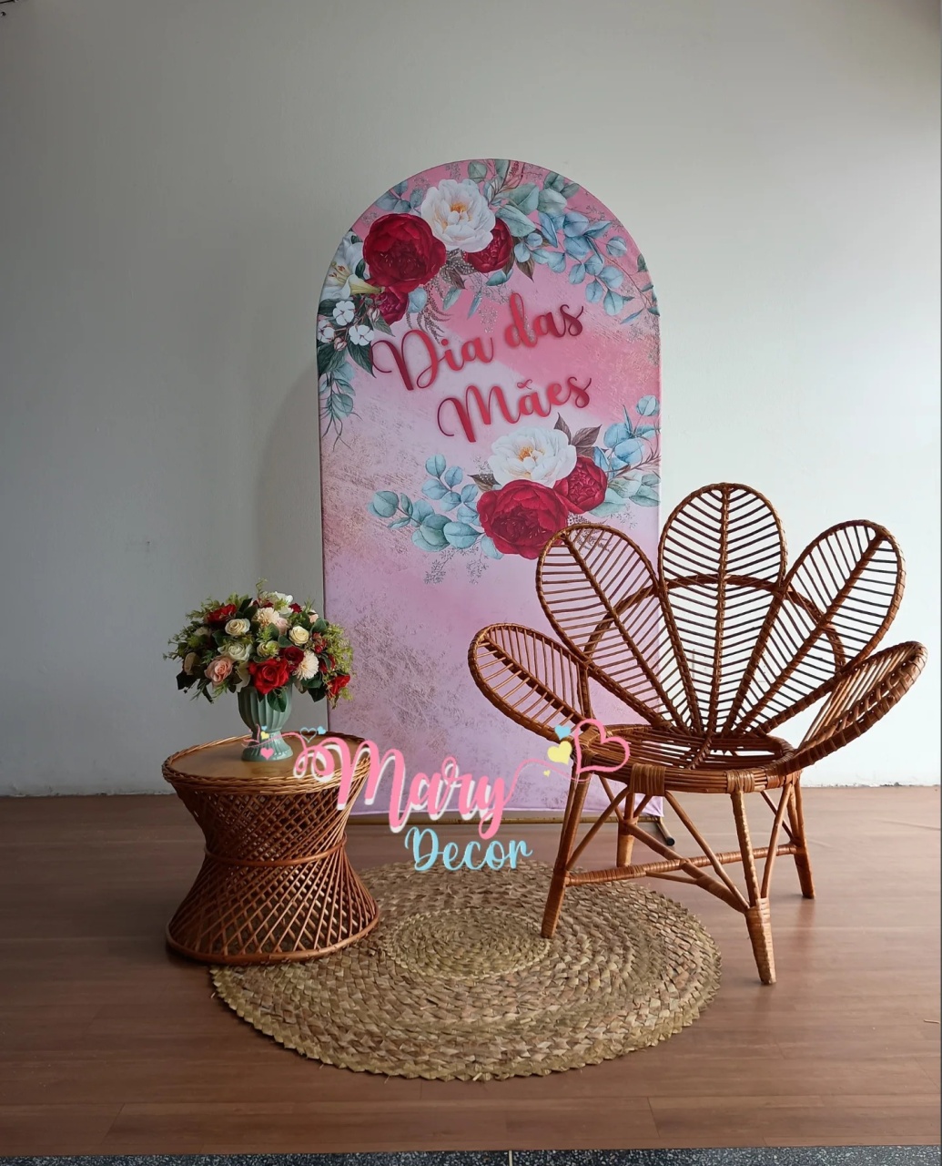  Dia das Maes Instagramavel  Kit Glamour   - Mary Decor Festas & Locações