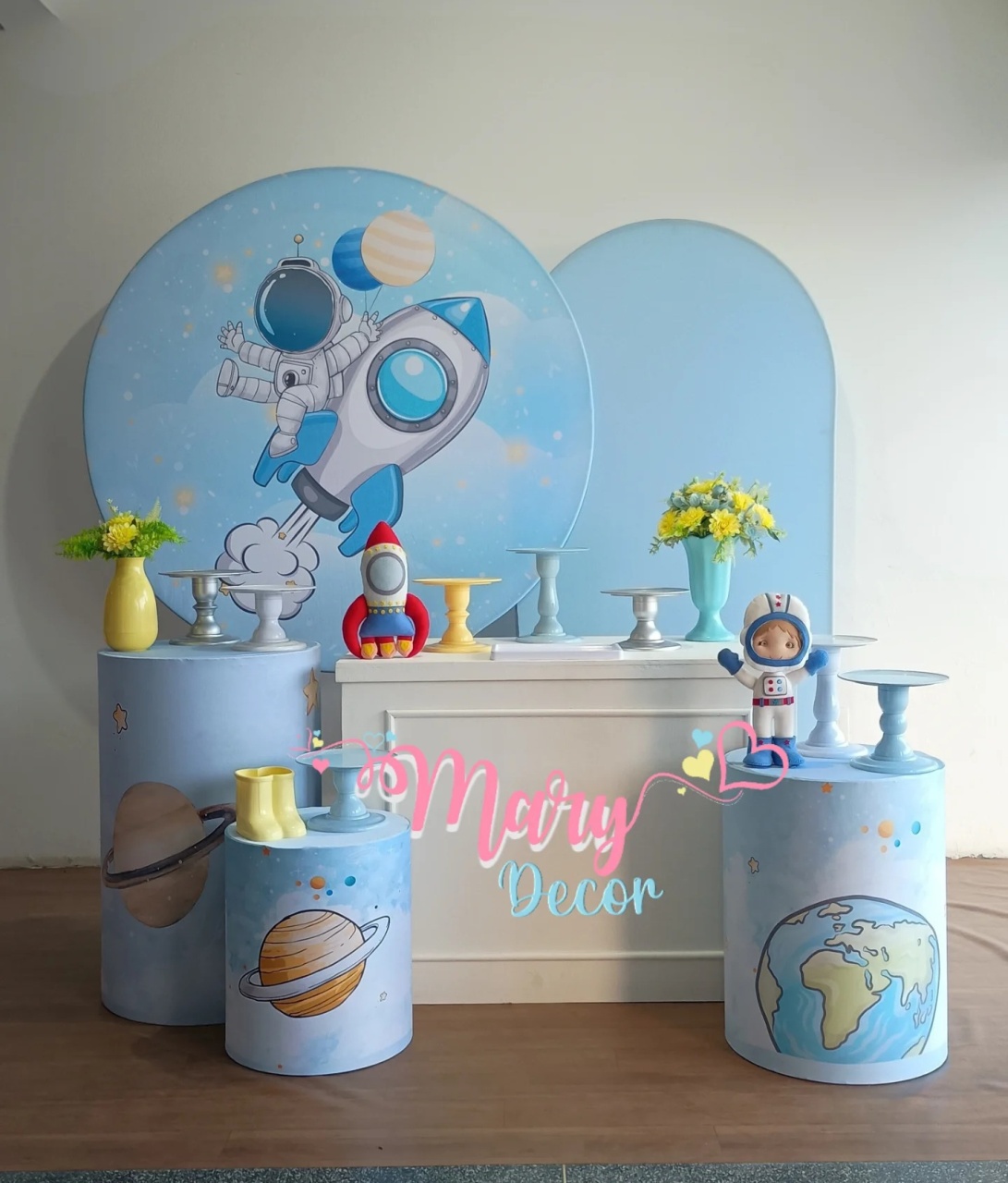 Astronauta Kit Comemore  - Mary Decor Festas & Locações