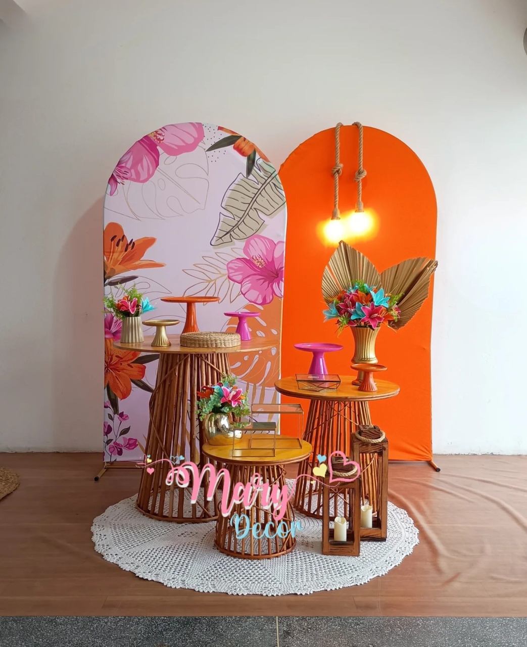 Kit Elegance Tropical  - Mary Decor Festas & Locações