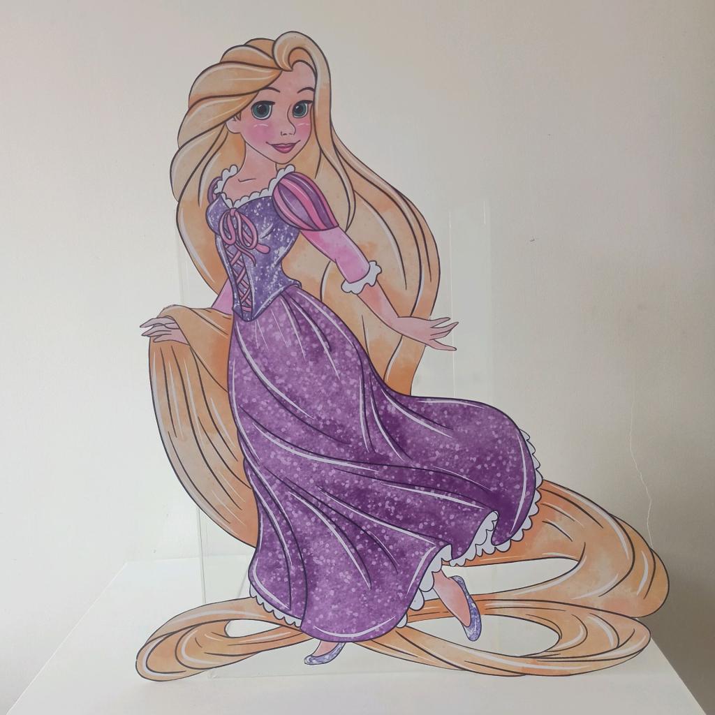 Display Rapunzel - Mary Decor Festas & Locações