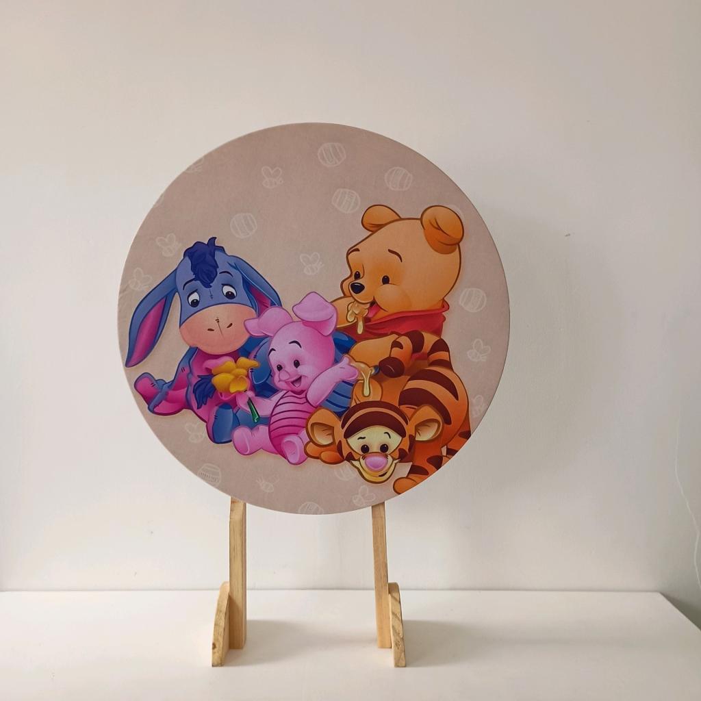 Capa Mini Painel 0.50X0.50 Urso Pooh - Mary Decor Festas & Locações