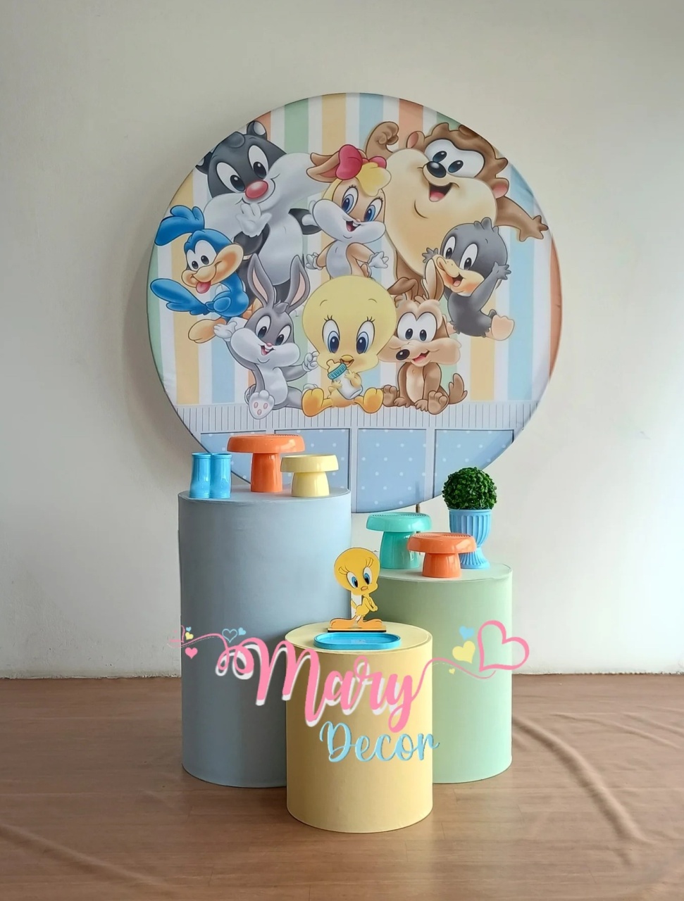Lonney Tunes Kit Básico  - Mary Decor Festas & Locações