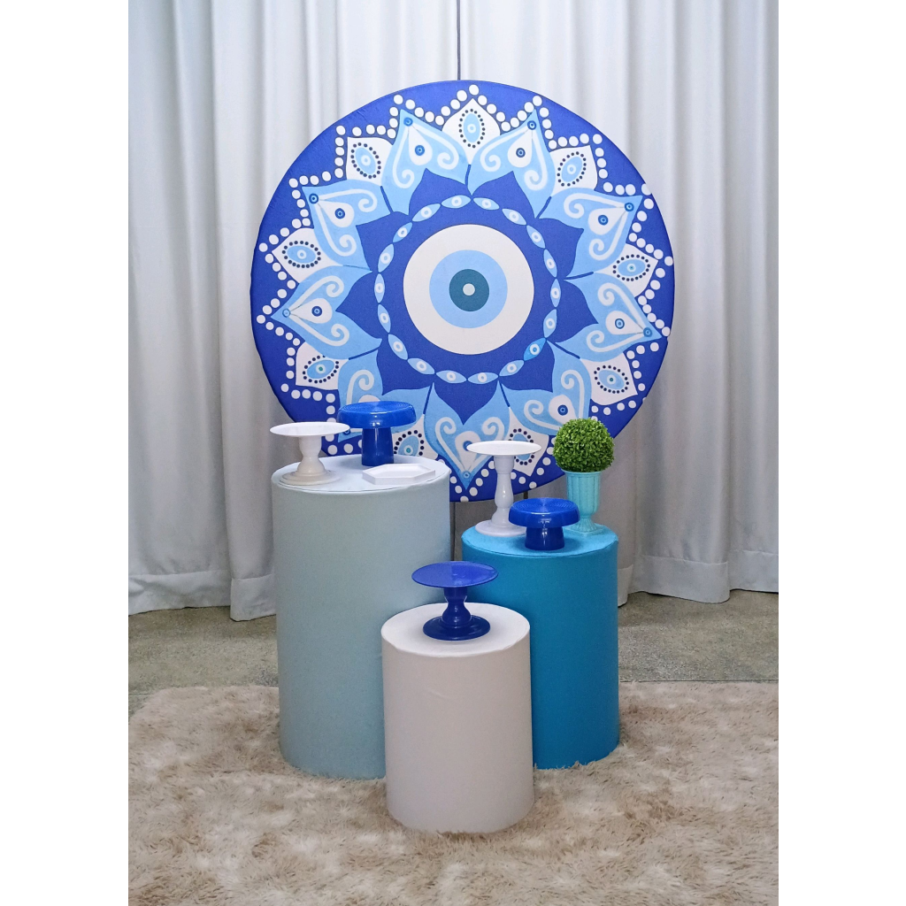 Kit Olho Grego P&M (Básico) - Mary Decor Festas & Locações
