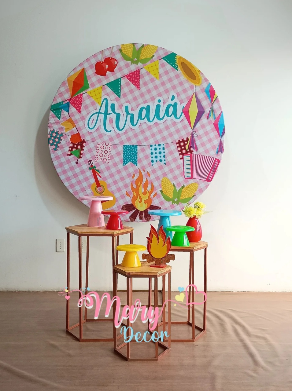 Arraia Kit Só Uma Coisinha Simples  - Mary Decor Festas & Locações