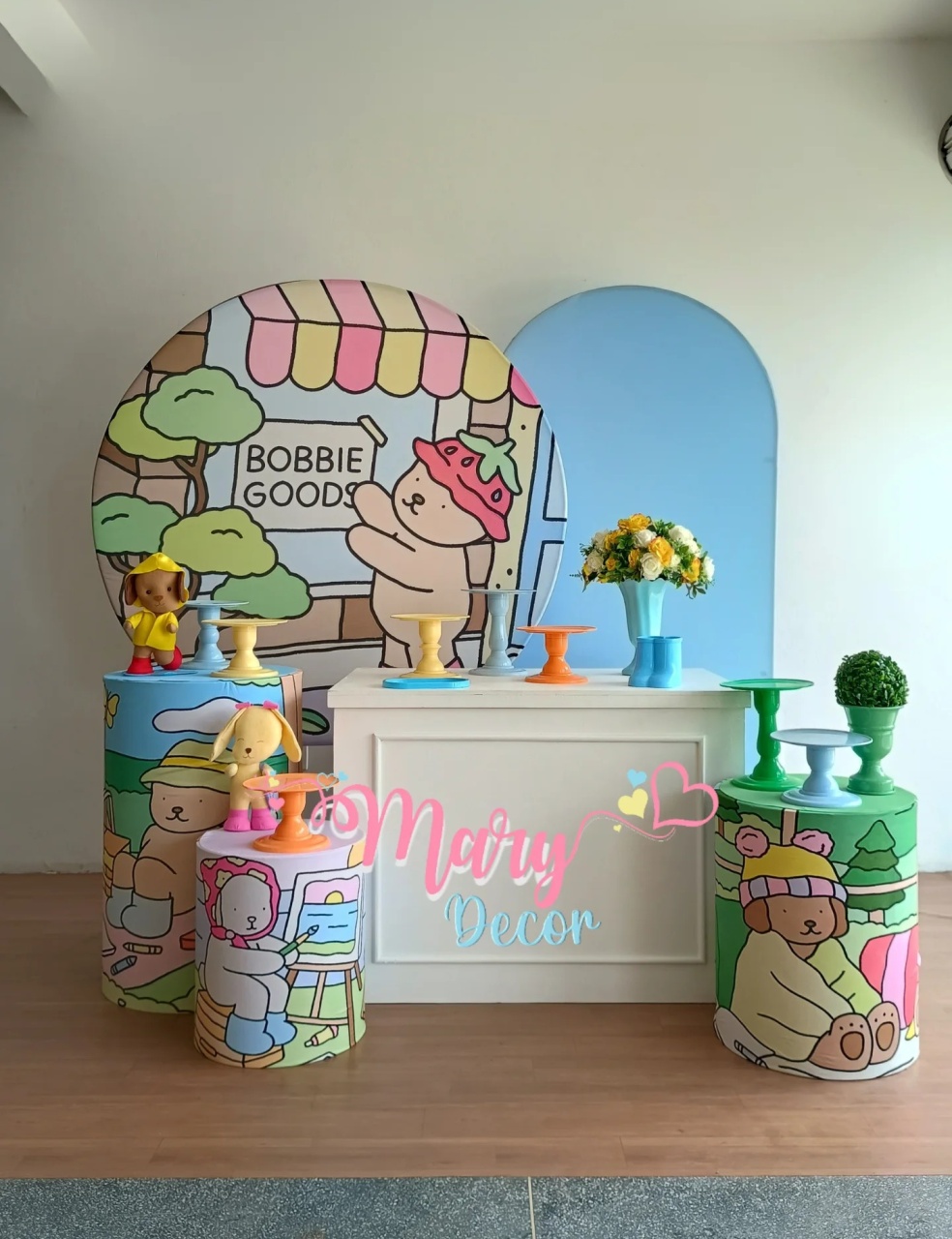 Bobbie Goods Menino Kit Comemore  - Mary Decor Festas & Locações