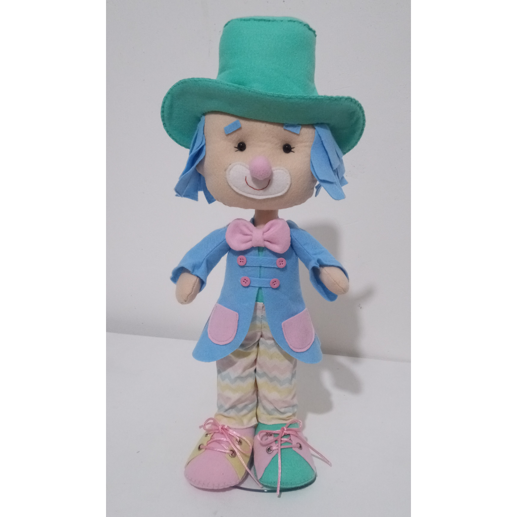 Palhaco Circo Rosa Chapeu - Mary Decor Festas & Locações