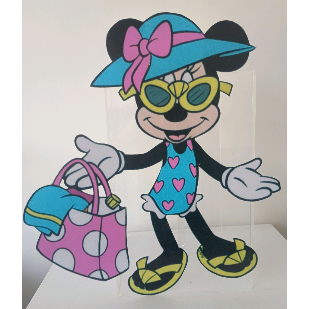 Display Minnie Pool Party - Mary Decor Festas & Locações