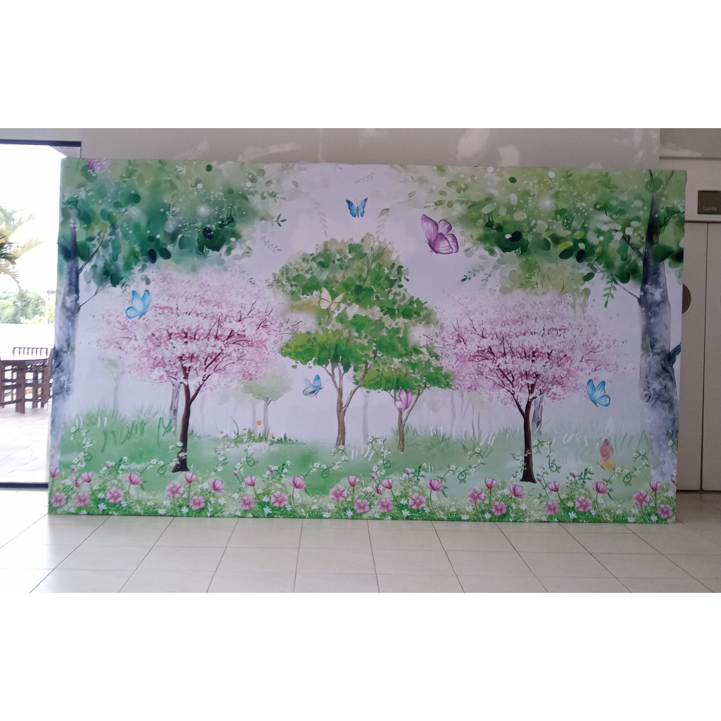 Painel Jardim - Mary Decor Festas & Locações