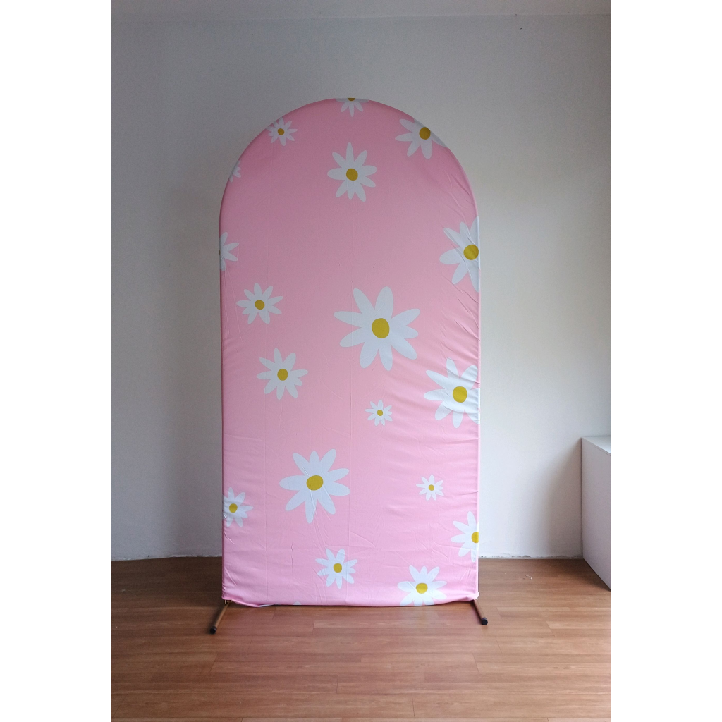 Capa Veste Fácil Painel Romano Margarida - Mary Decor Festas & Locações