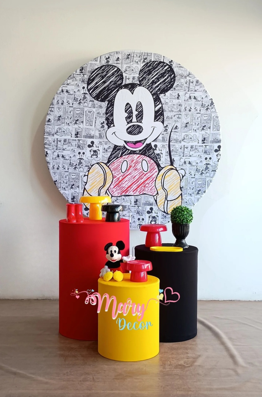 Mickey  Kit Basico - Mary Decor Festas & Locações