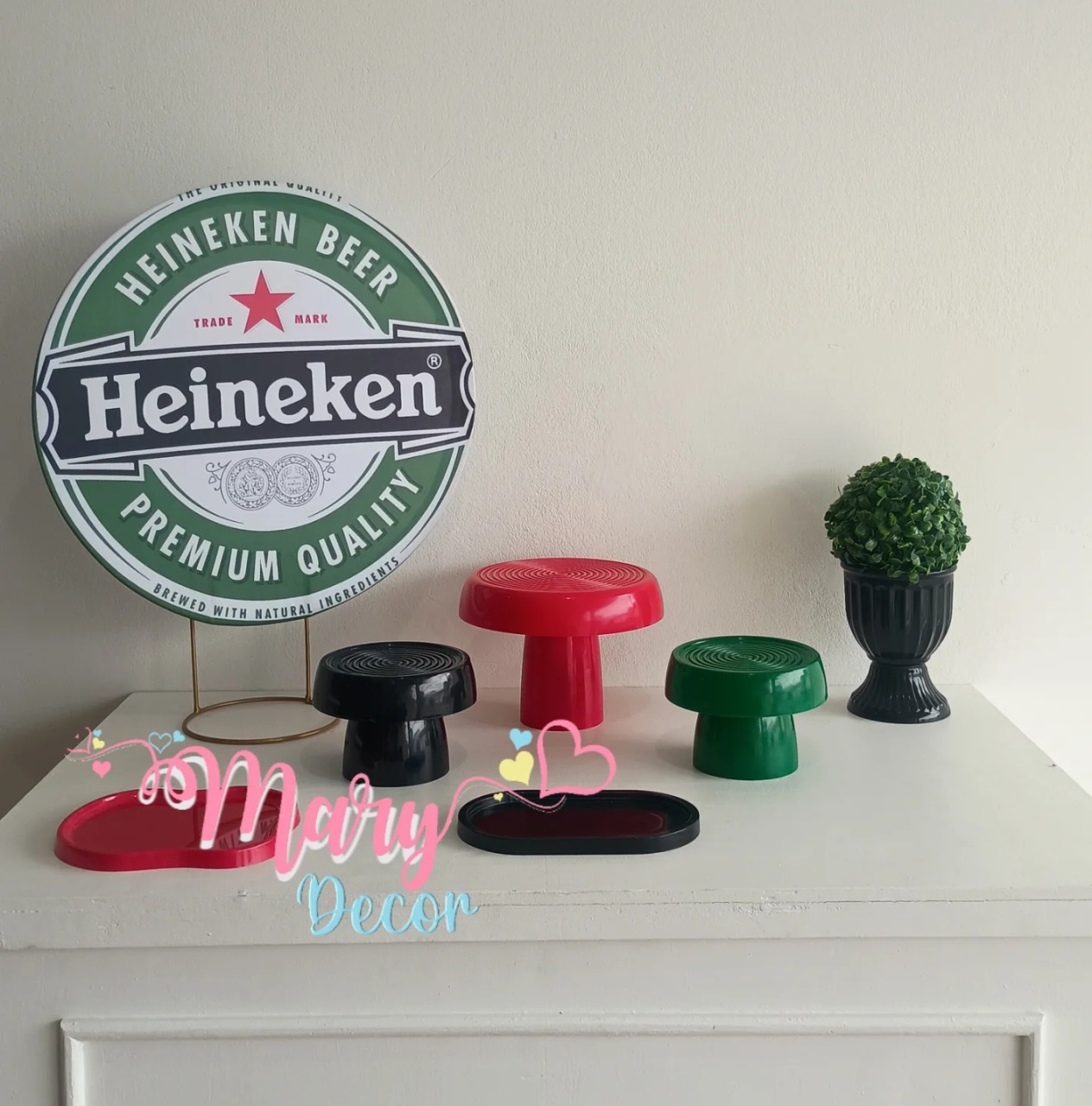 Mini Kit Heineken  - Mary Decor Festas & Locações