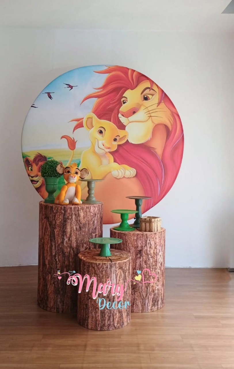 Rei Leão Kit Só Um Bolinho  - Mary Decor Festas & Locações