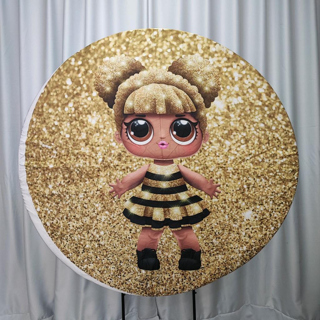 Painel Lol Quee Bee - Mary Decor Festas & Locações