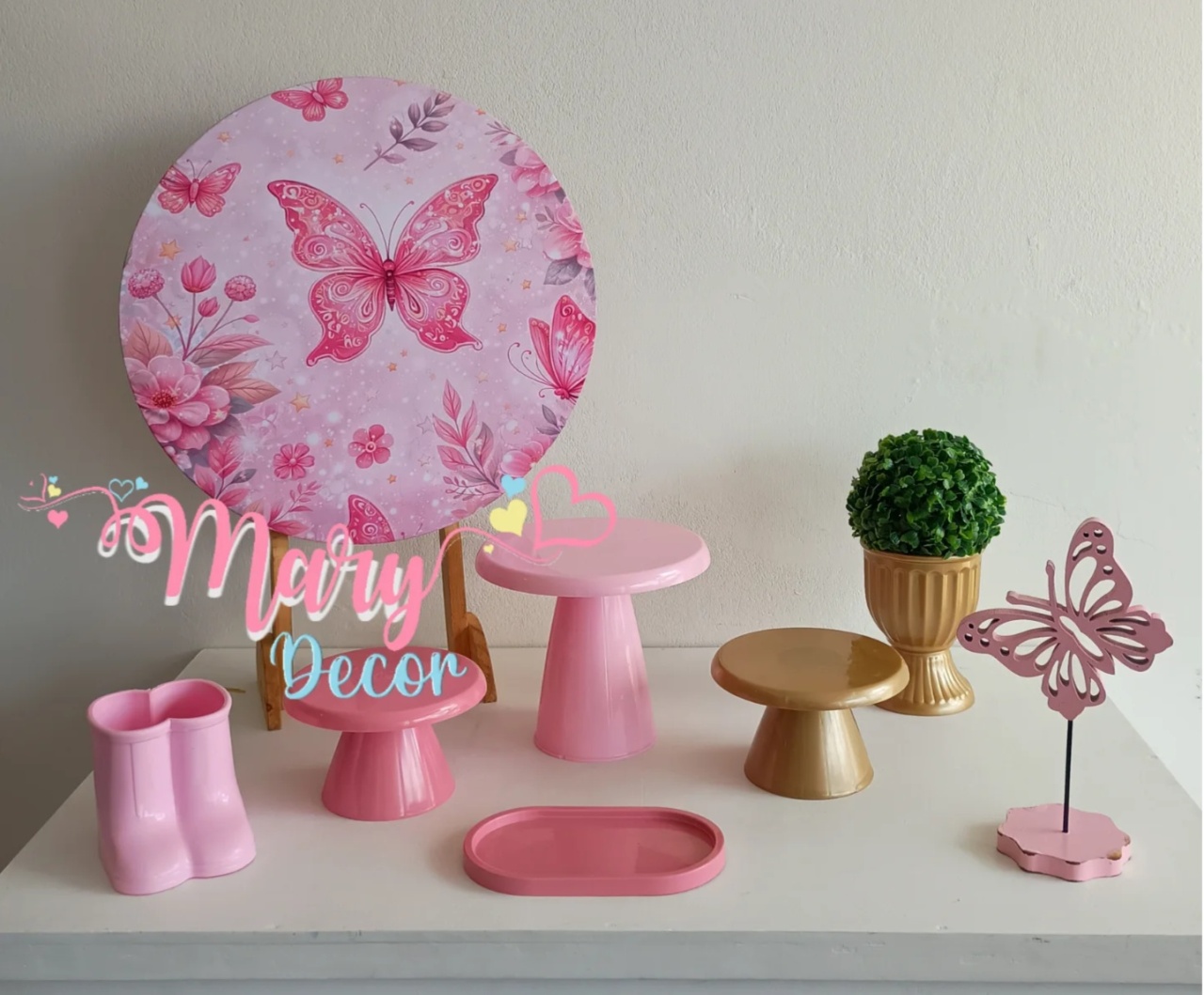 Mini Kit Borboletas - Mary Decor Festas & Locações
