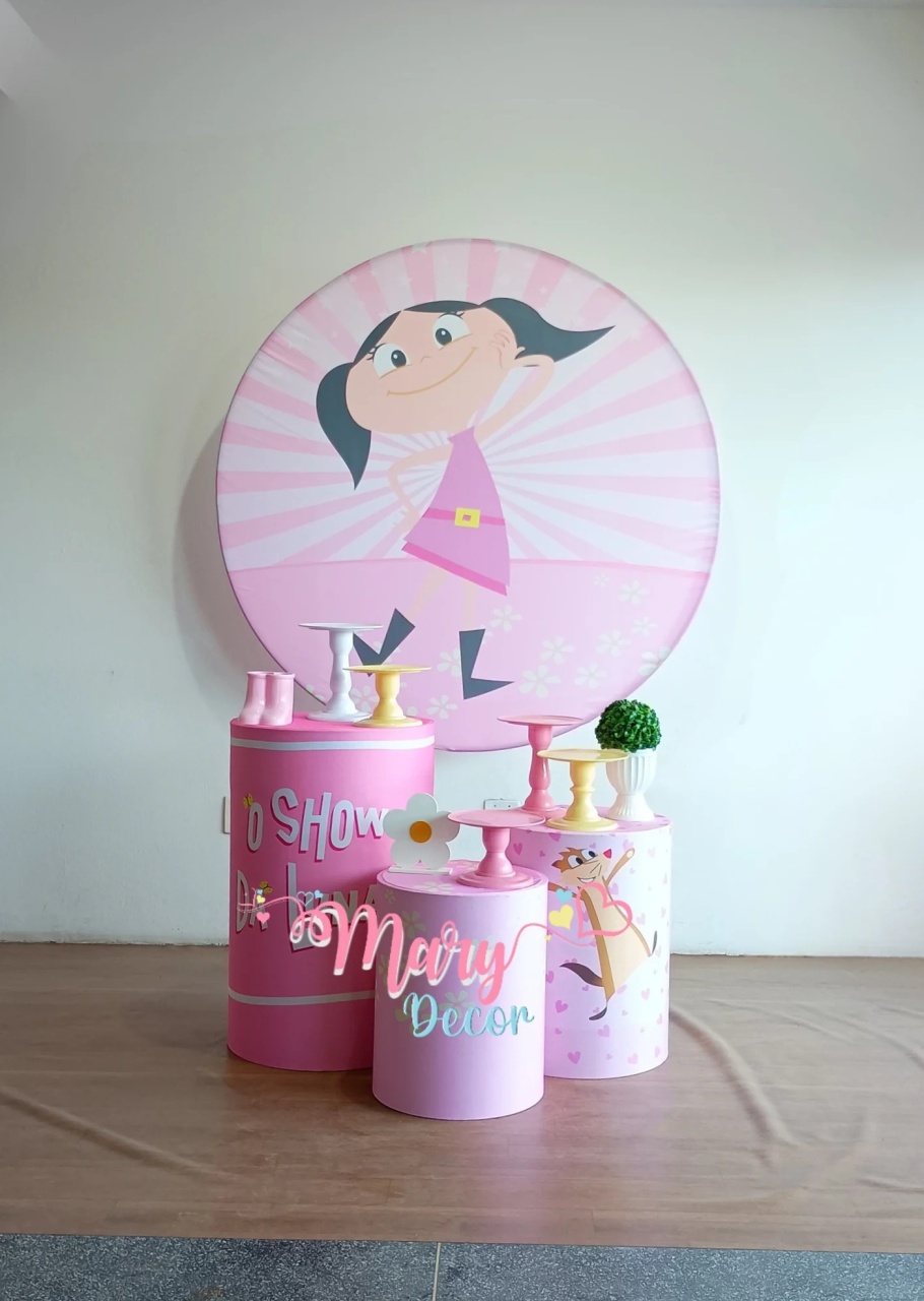 Show da Luna Kit Só Um Bolinho  - Mary Decor Festas & Locações
