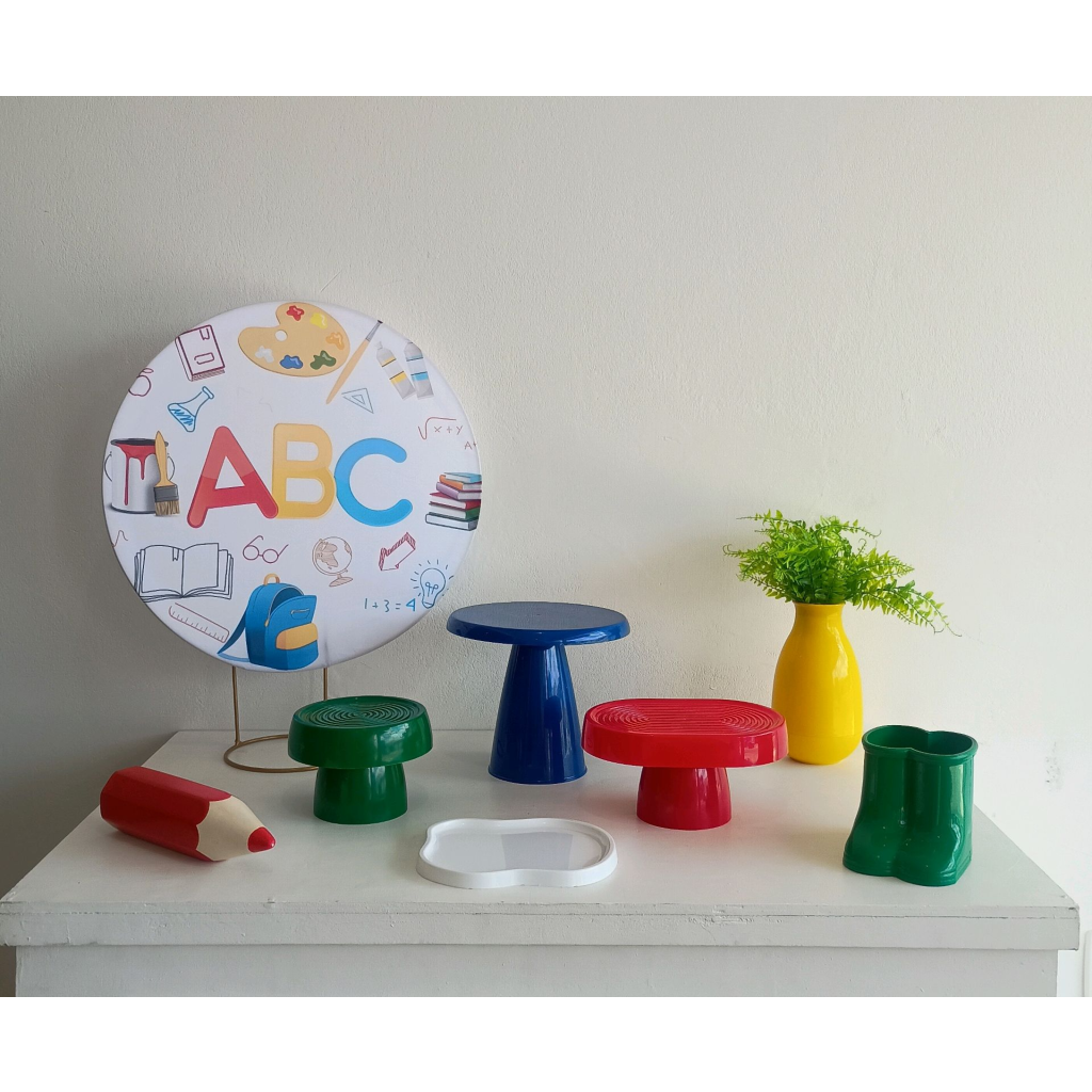 Mini Kit Abc Festa Na Mesa - Mary Decor Festas & Locações