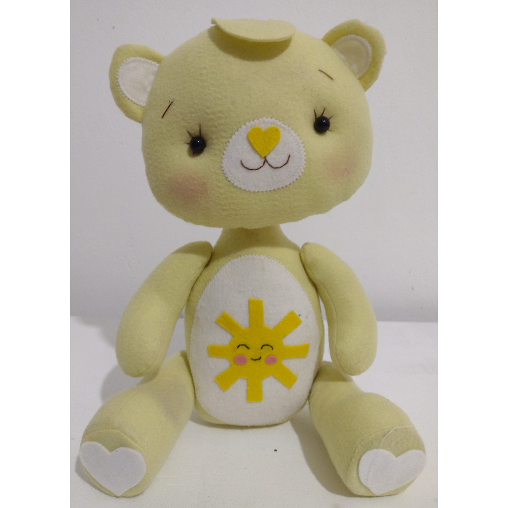 Ursinho Carinhoso Amarelo - Mary Decor Festas & Locações
