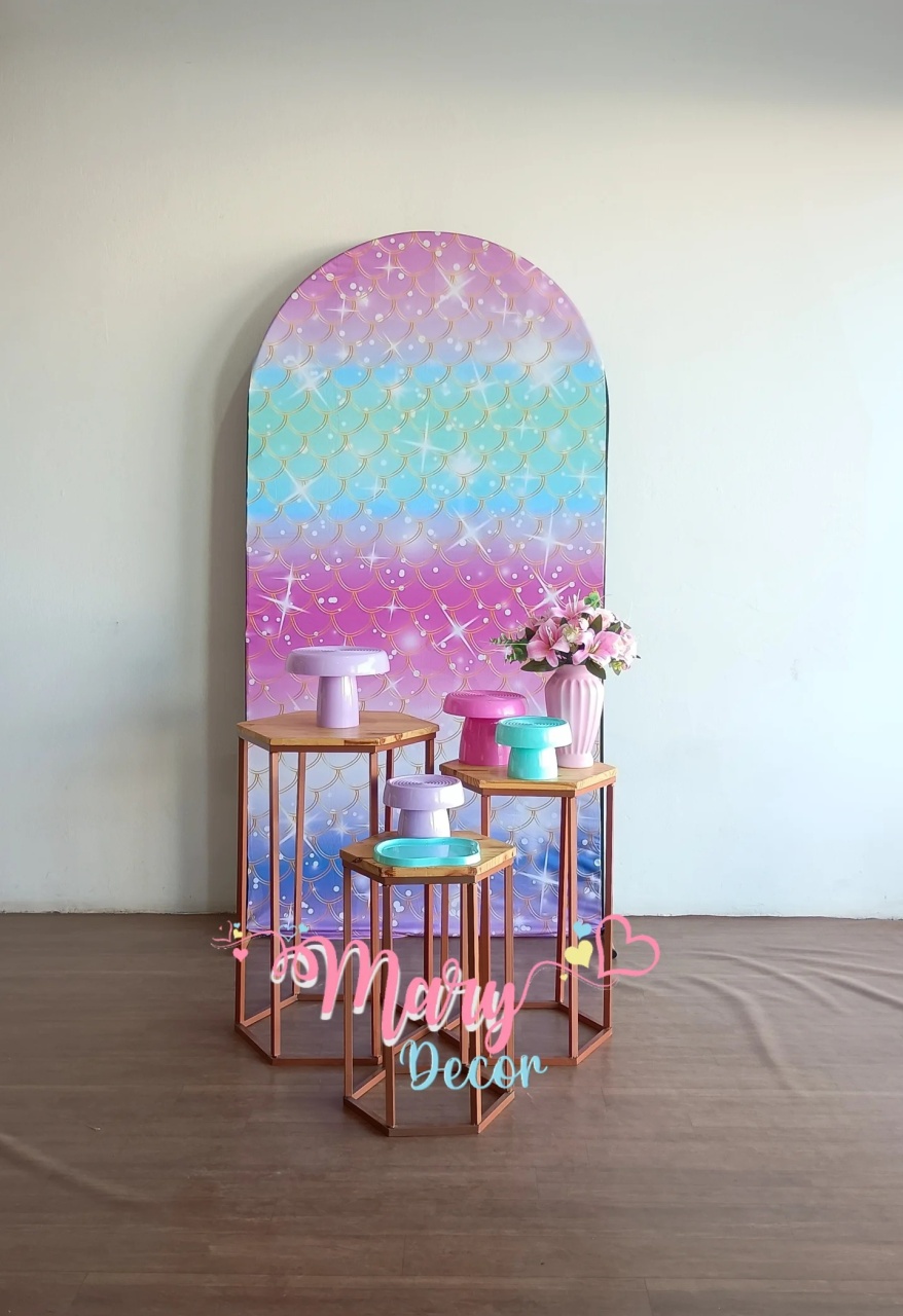 Sereia   Kit Meu Dia Especial    - Mary Decor Festas & Locações