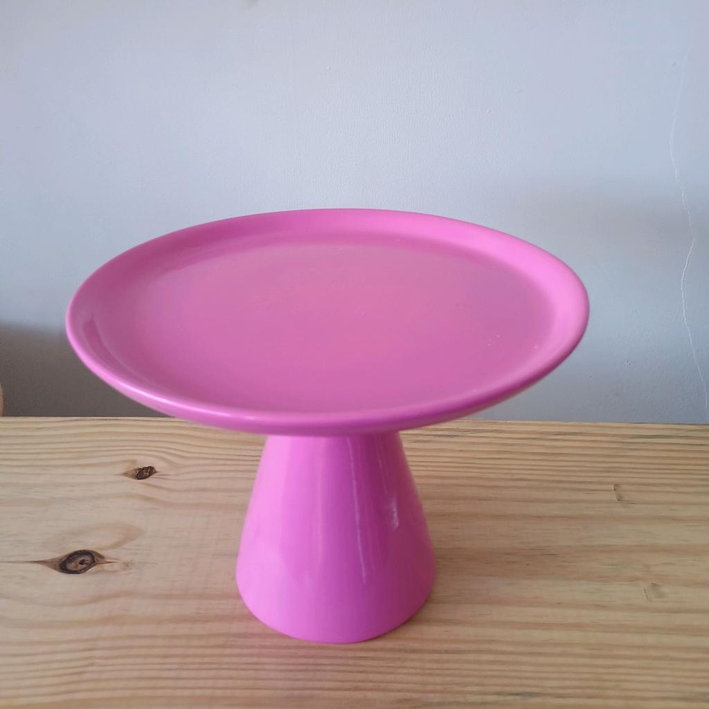 Bandeja Rosa Pink M - Mary Decor Festas & Locações