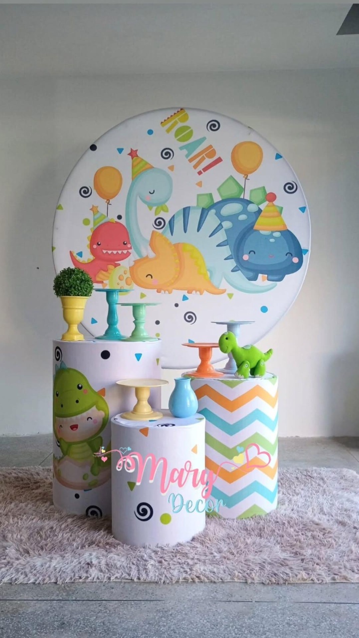 Dino Baby Kit Só Um Bolinho - Mary Decor Festas & Locações
