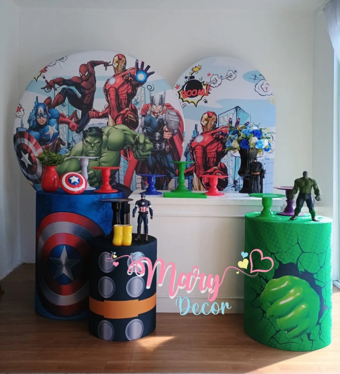 Vingadores Herois  Kit Comemore - Mary Decor Festas & Locações