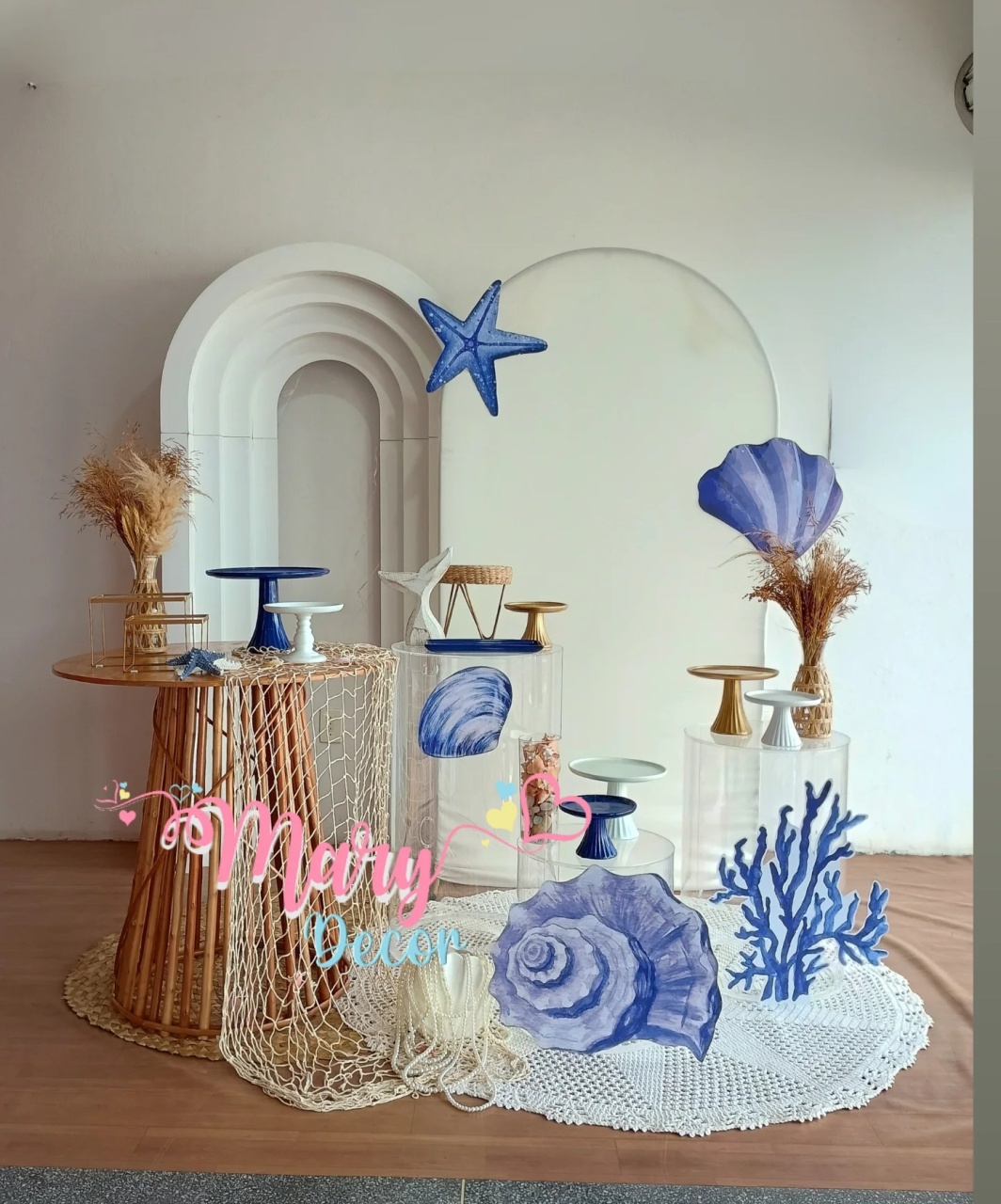 Composição Fundo Do Mar - Mary Decor Festas & Locações