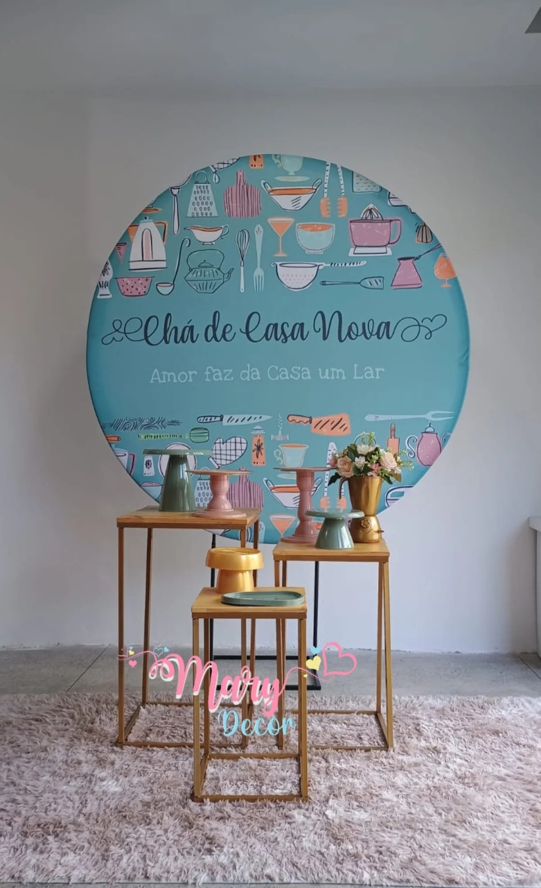   Chá de Casa Nova   - Mary Decor Festas & Locações