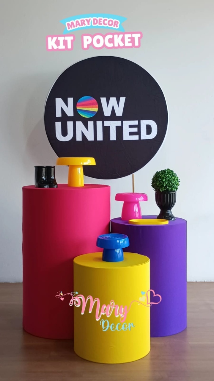 Kit Pocket Now United 2 - Mary Decor Festas & Locações