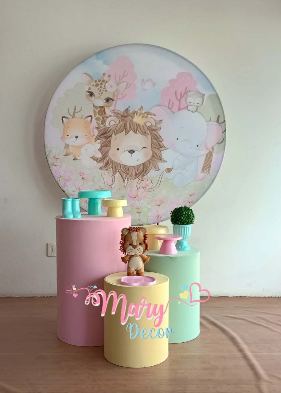 Safari Menina Kit Básico - Mary Decor Festas & Locações