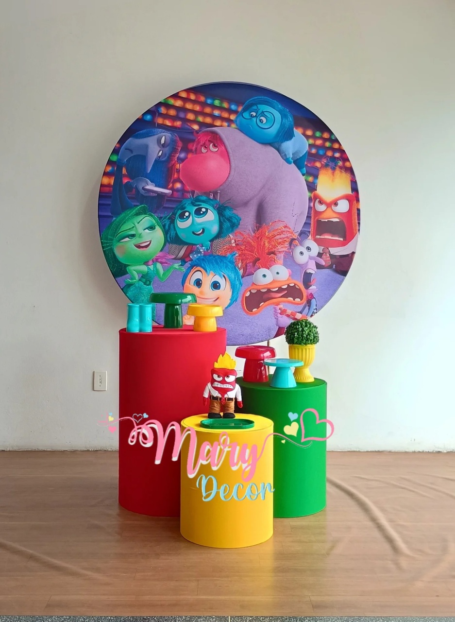 Divertidamente Kit Básico  - Mary Decor Festas & Locações