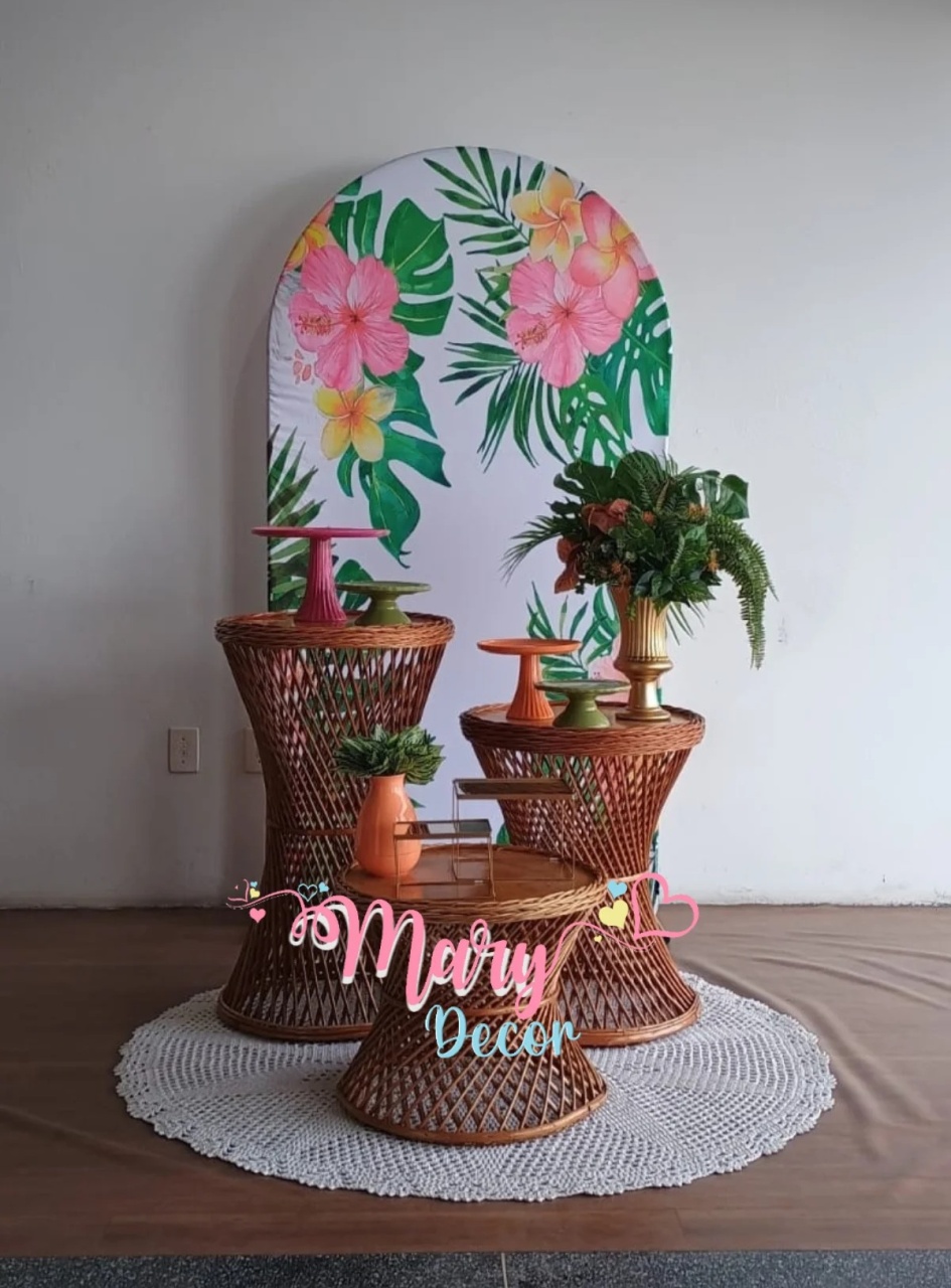 Kit Luxinho Havaiano - Mary Decor Festas & Locações