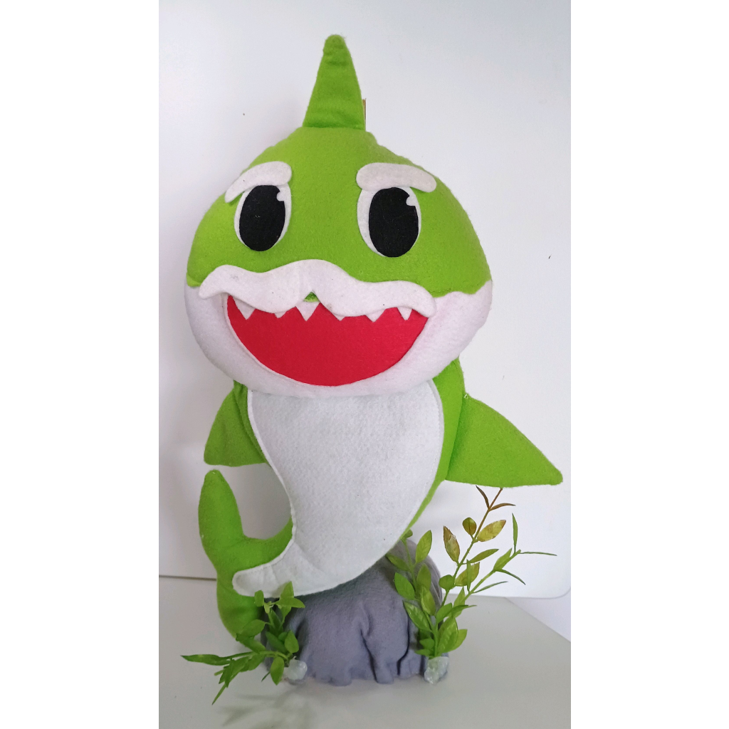 Baby Shark de Feltro - Mary Decor Festas & Locações