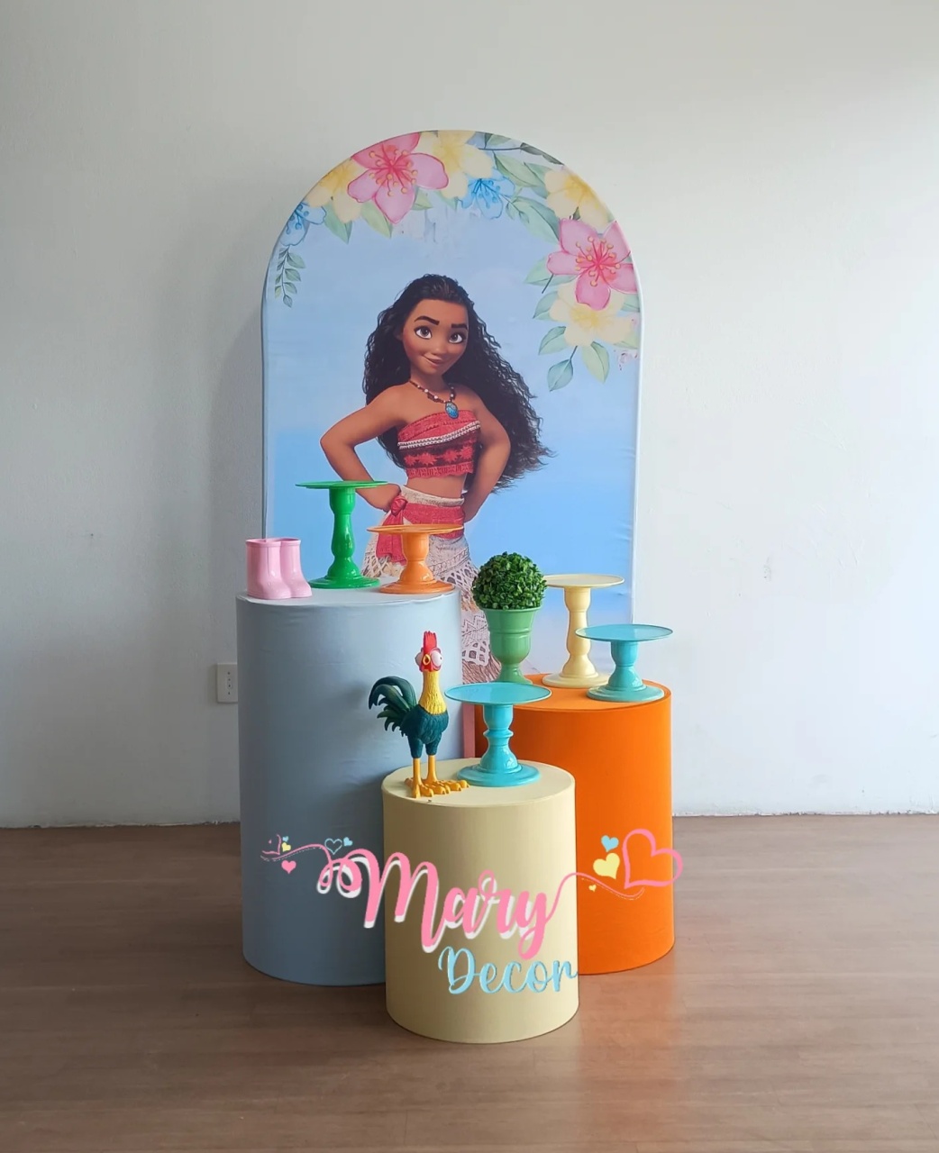 Moana Celebre Básico  - Mary Decor Festas & Locações