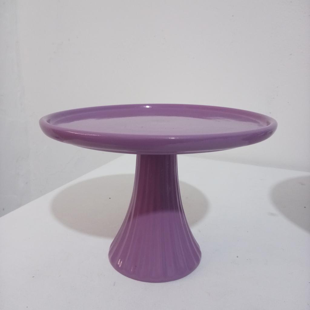 Bandeja Ceramica Lilas M - Mary Decor Festas & Locações