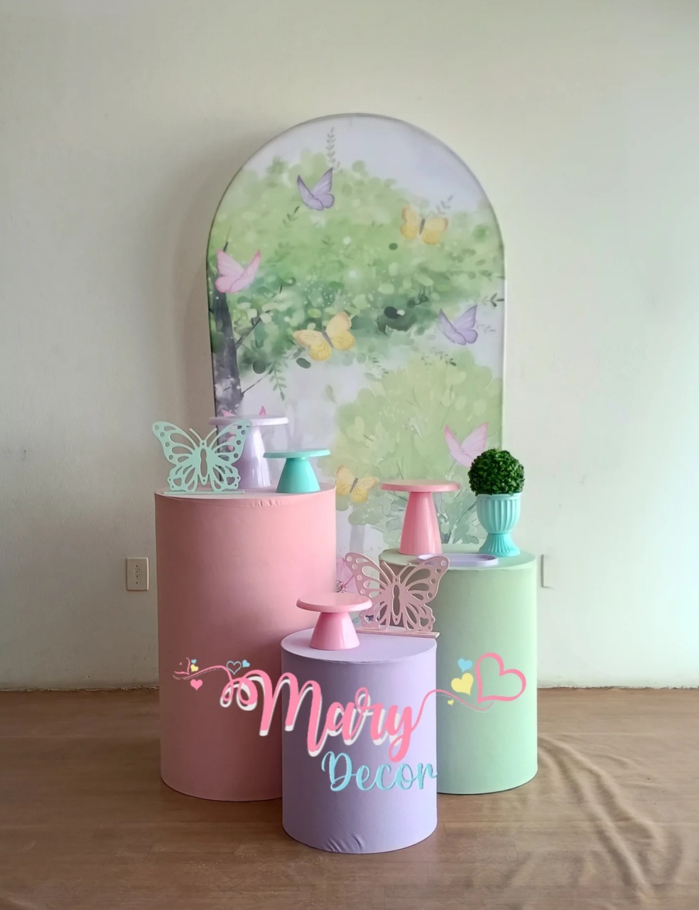 Jardim 2 Kit Celebre Básico - Mary Decor Festas & Locações