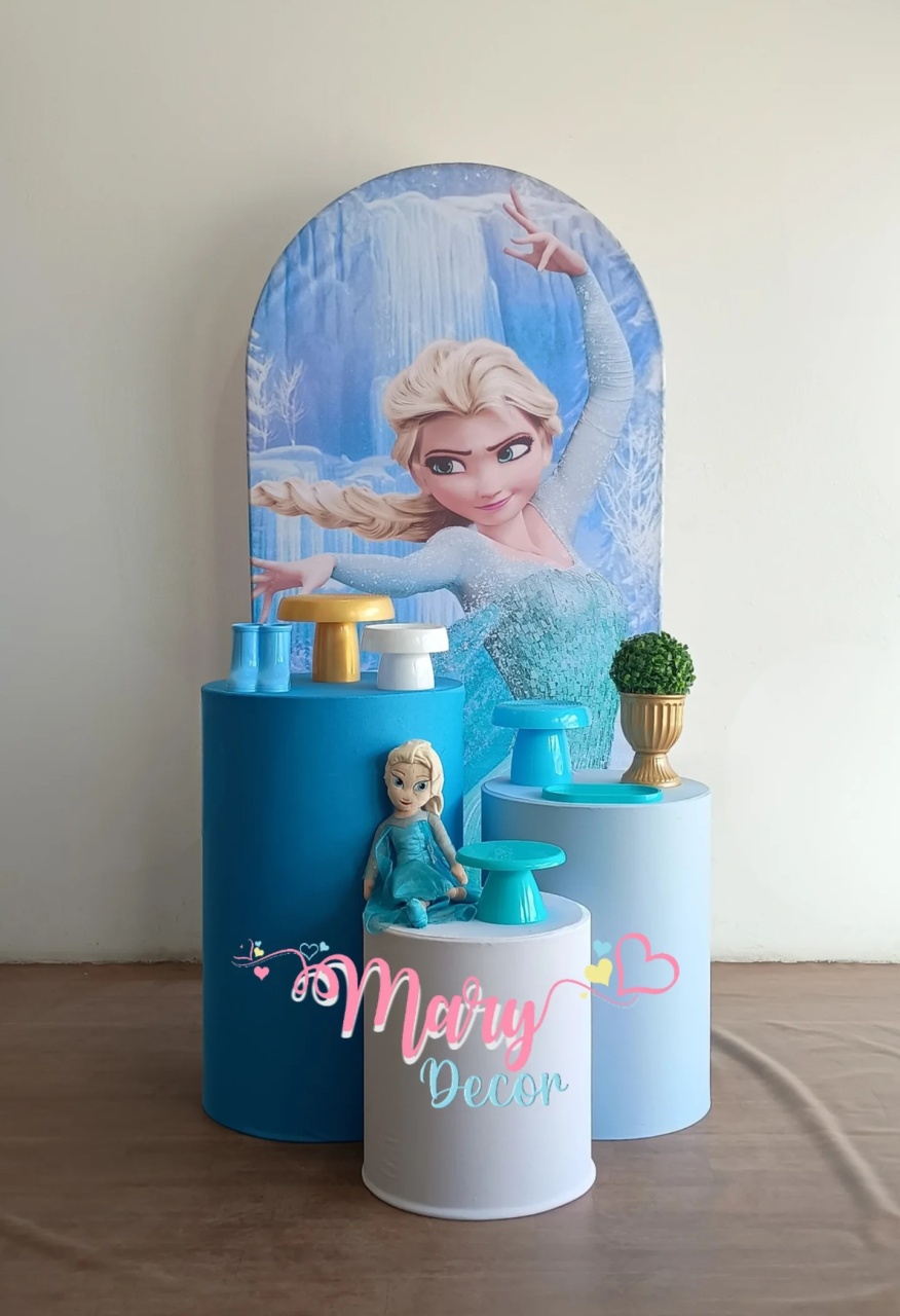 Elsa Kit Básico  - Mary Decor Festas & Locações