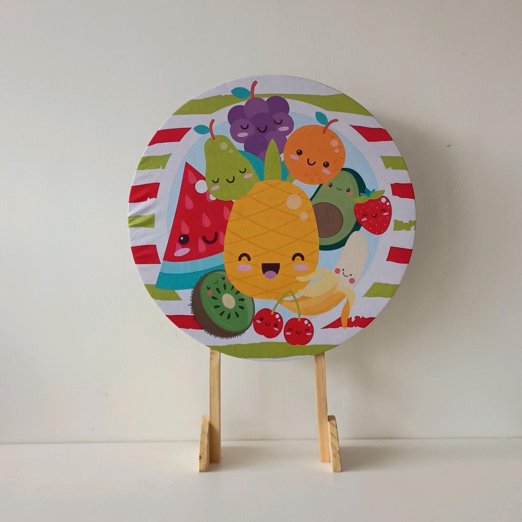 Capa Mini Painel Frutinhas - Mary Decor Festas & Locações