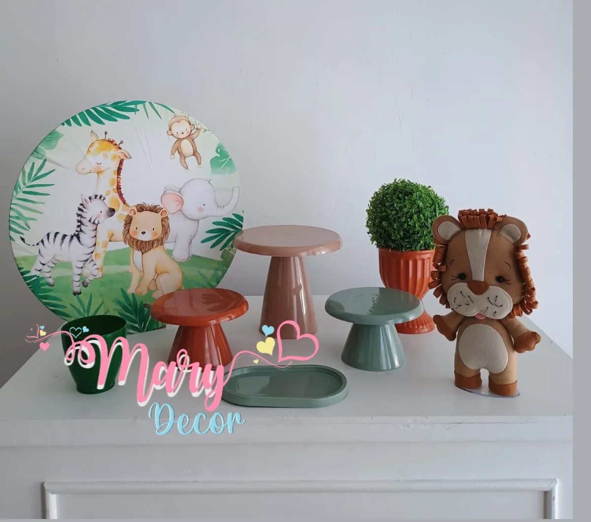 Mini Kit Super Safari - Mary Decor Festas & Locações