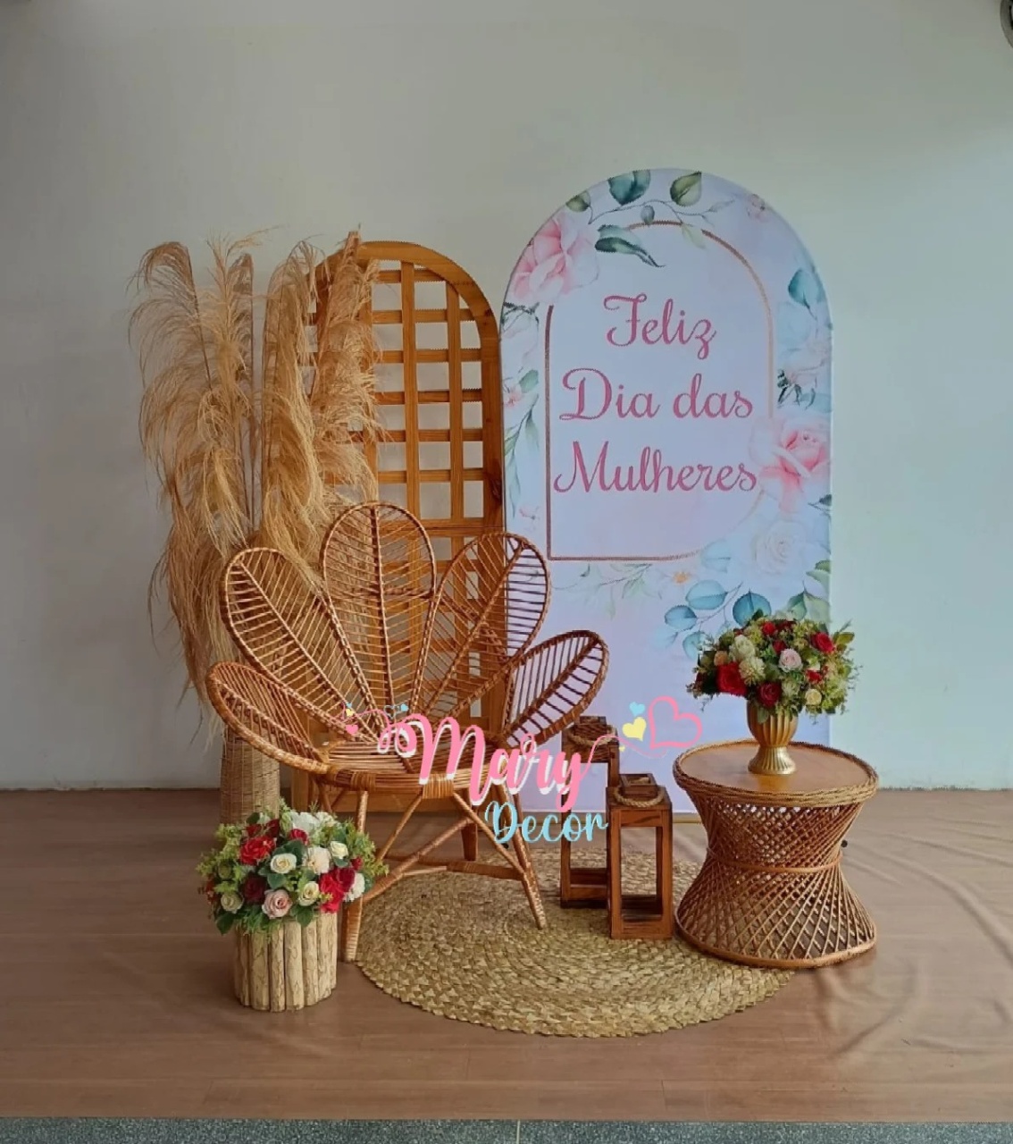  Dia da Mulher  Instagramavel  Kit Meu Momento  - Mary Decor Festas & Locações