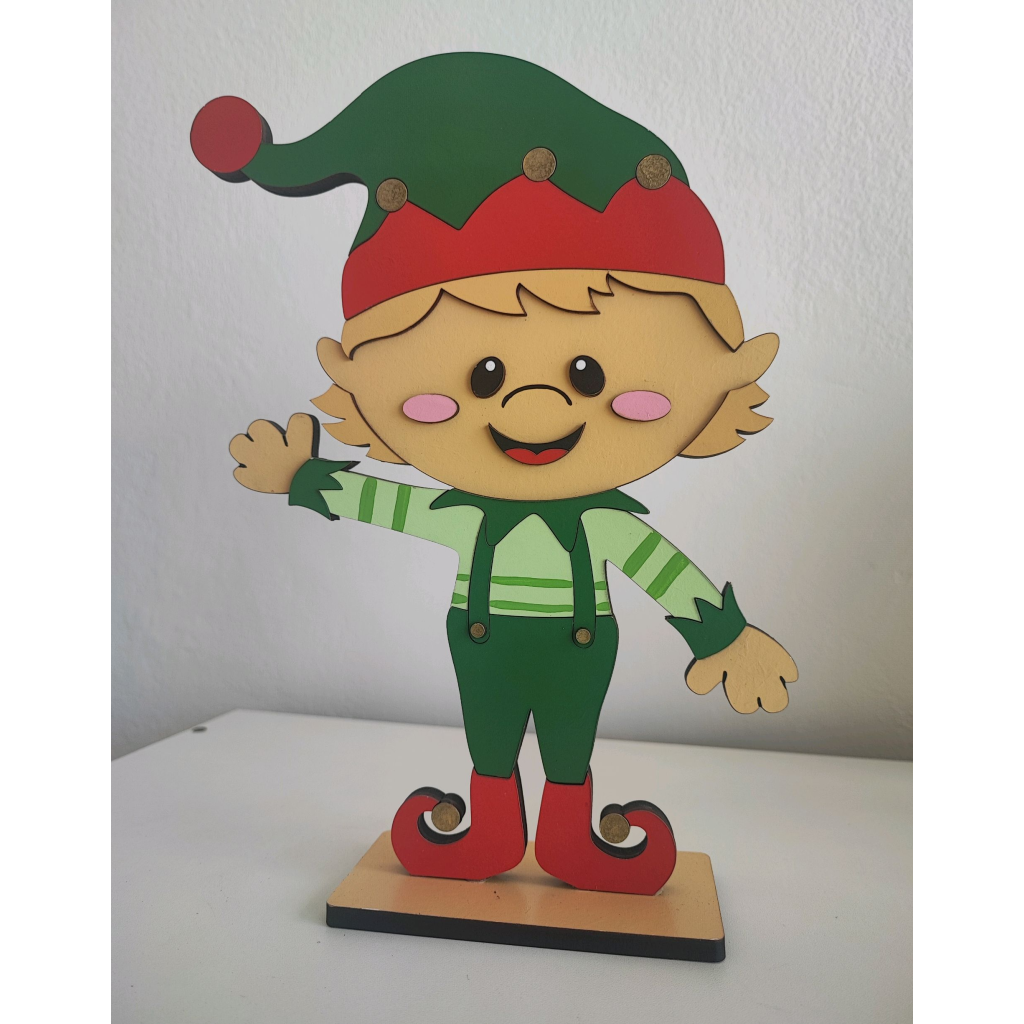 Display Natalino Duende - Mary Decor Festas & Locações