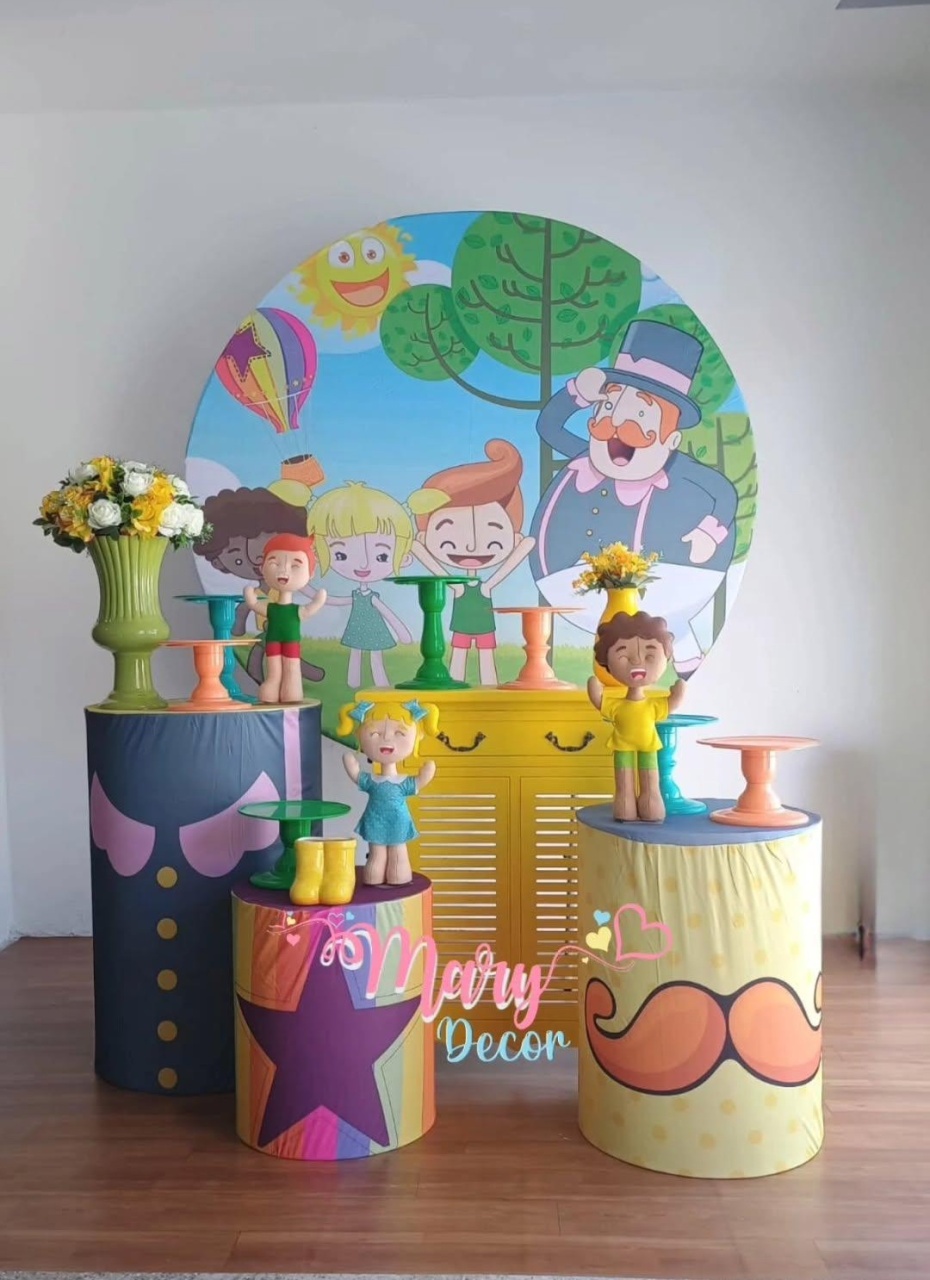 Mundo Bita   Kit  Festa Em Casa  - Mary Decor Festas & Locações