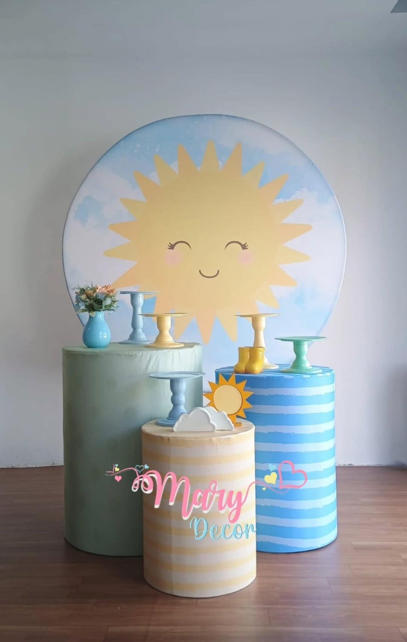 Solzinho Kit Só Um Bolinho  - Mary Decor Festas & Locações