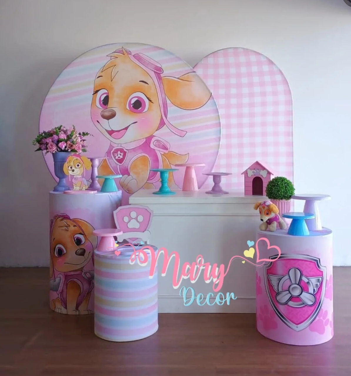 Sky Patrulha  Canina Kit Comemore - Mary Decor Festas & Locações