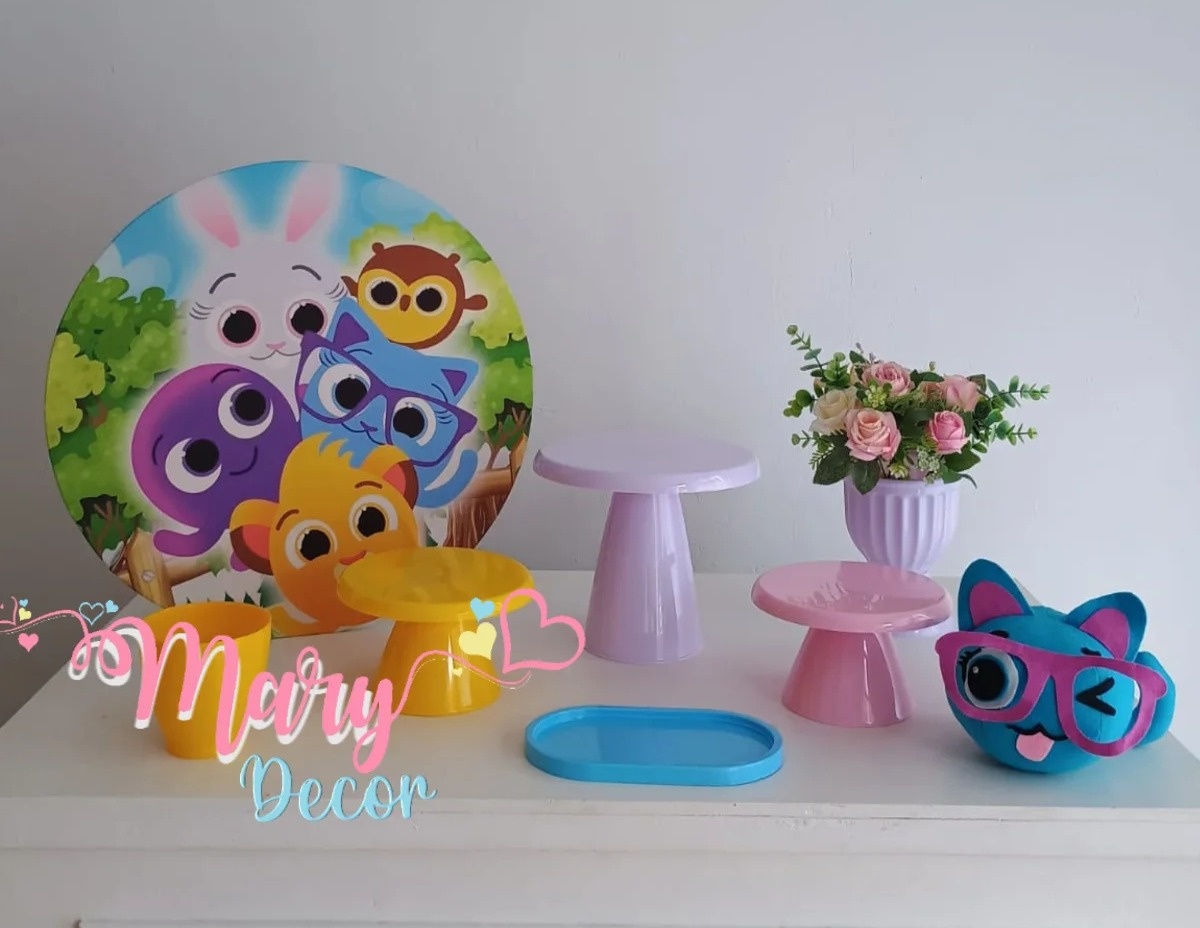 Mini Kit  Bolo Fofo  - Mary Decor Festas & Locações