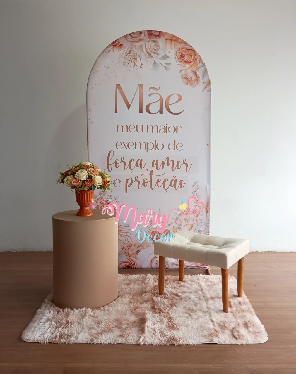 Feliz Dia das Mães Kit Instagramavel Meu Cantinho  - Mary Decor Festas & Locações