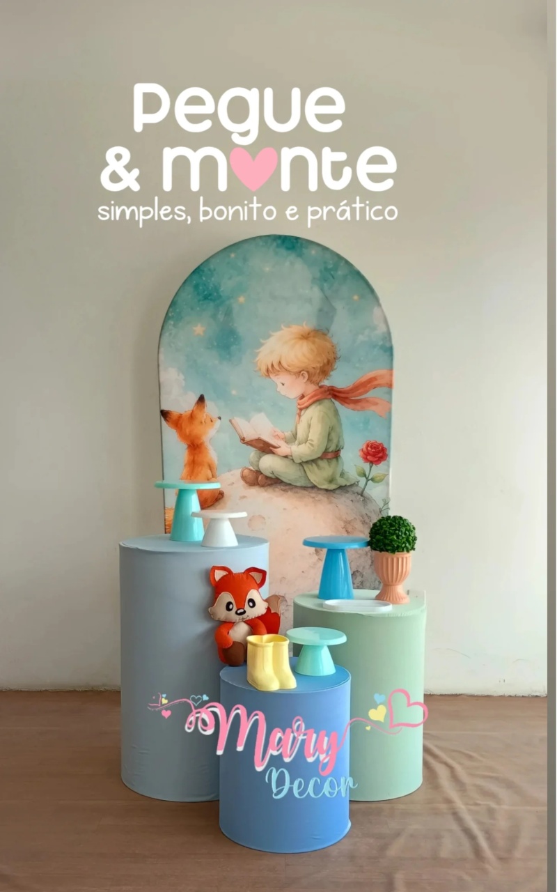 Pequeno Príncipe Kit Celebre Básico - Mary Decor Festas & Locações