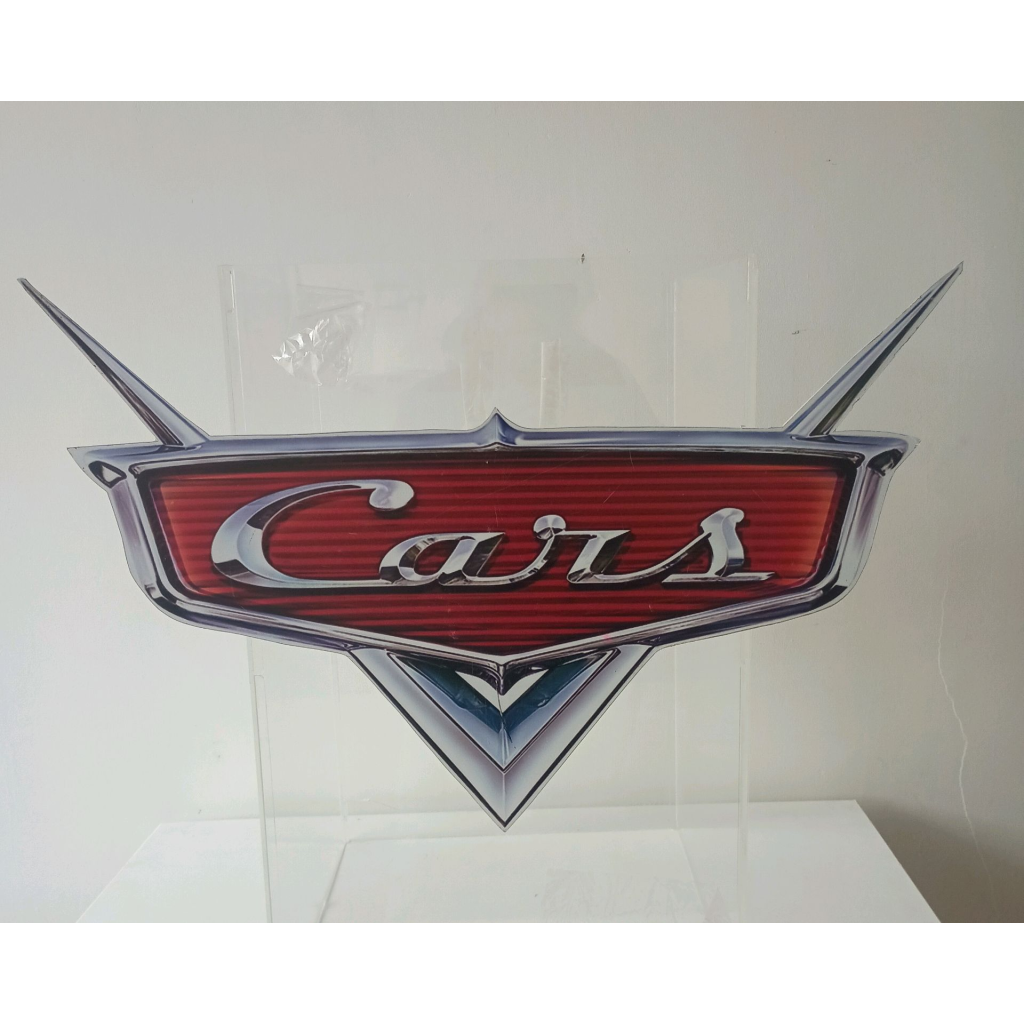 Display Logo Tema Carros - Mary Decor Festas & Locações