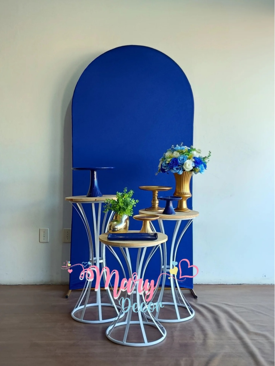 Azul Kit Celebre 03 - Mary Decor Festas & Locações