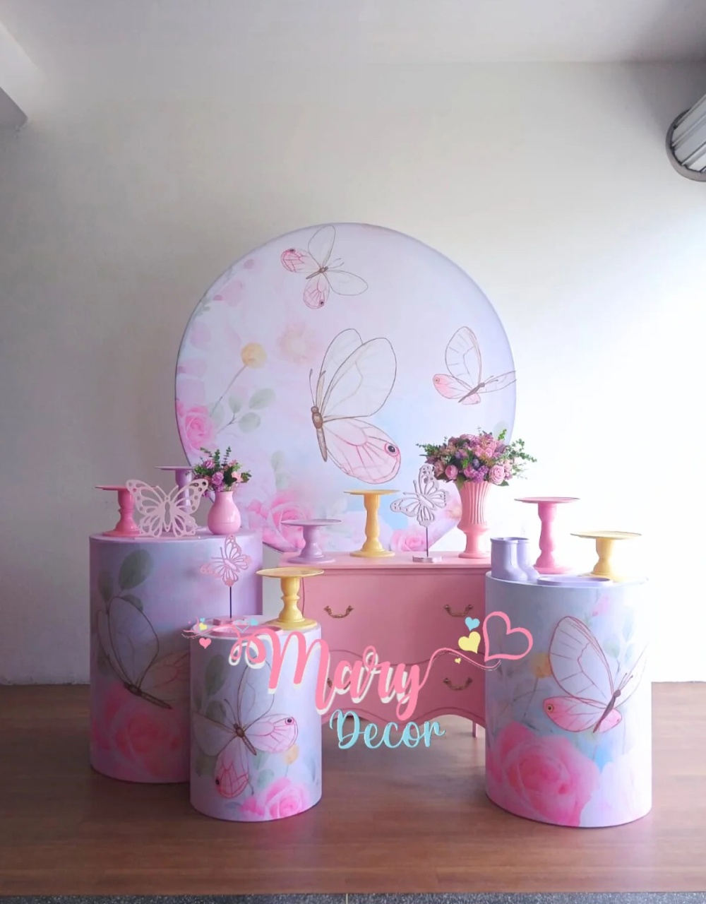 Jardim  Chá de Bebê Kit Meu Chá  - Mary Decor Festas & Locações
