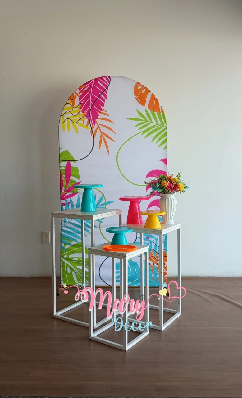  Tropical Kit Meu Dia Especial  - Mary Decor Festas & Locações